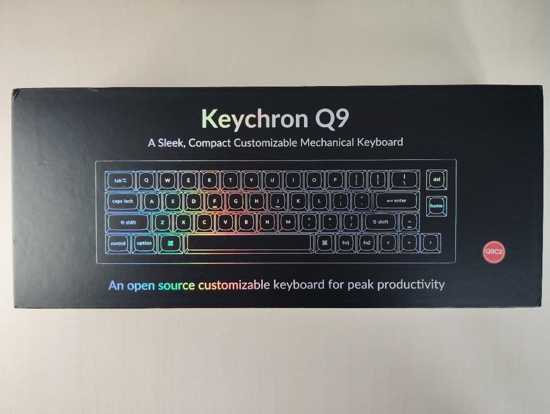Keychron Q9（Black）赤青茶軸セット