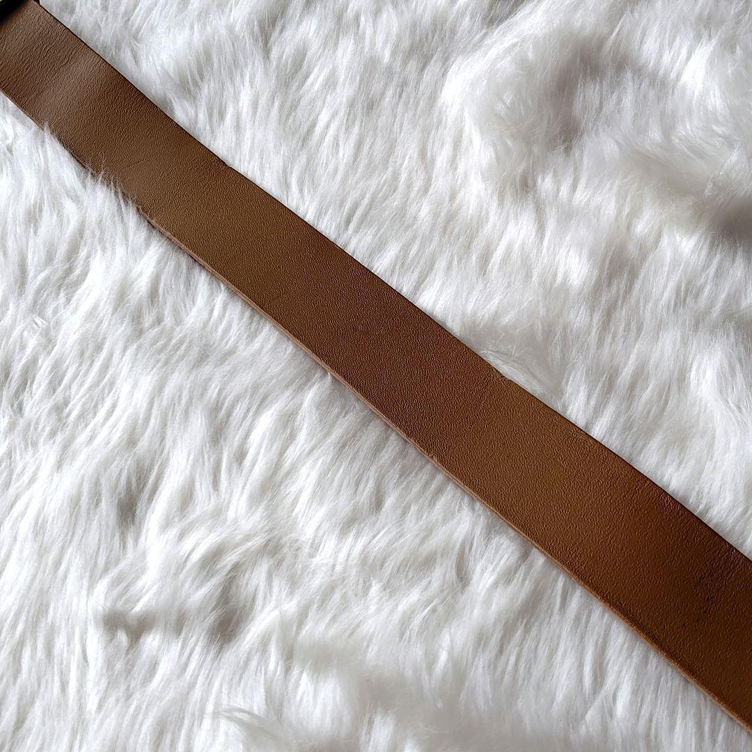 ✨マルジェラサンプリング✨デッドストック★フランス軍★ダブルピン★レザーベルト