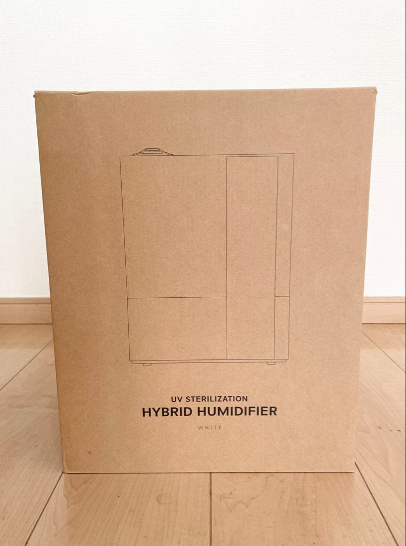 【美品/未使用に近い】モダンデコ UV除菌機能付きハイブリッド加湿器