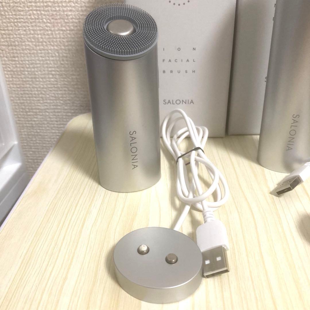 【美品】イオンフェイシャルブラシスマートモイスチャーデバイス電動洗顔ブラシ美顔器