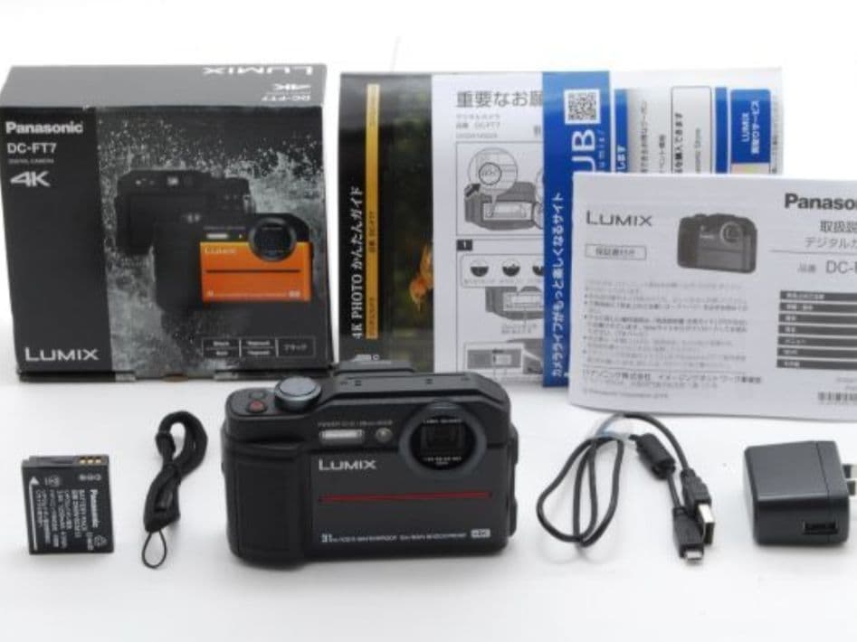 Panasonic LUMIX DC-FT7 防水カメラ ファインダー