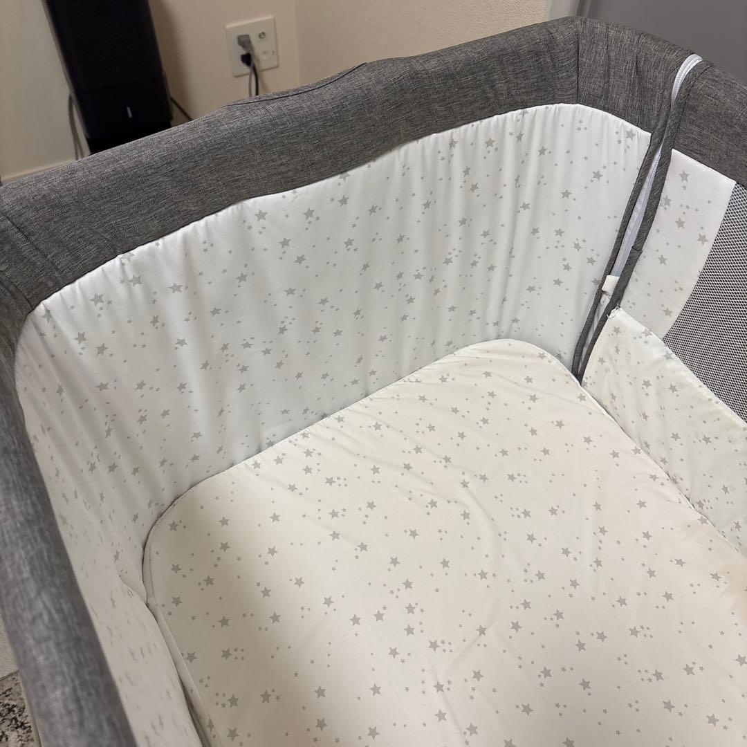 まーたん　ベビーベッド プレイヤード ZOOBLY 08yec