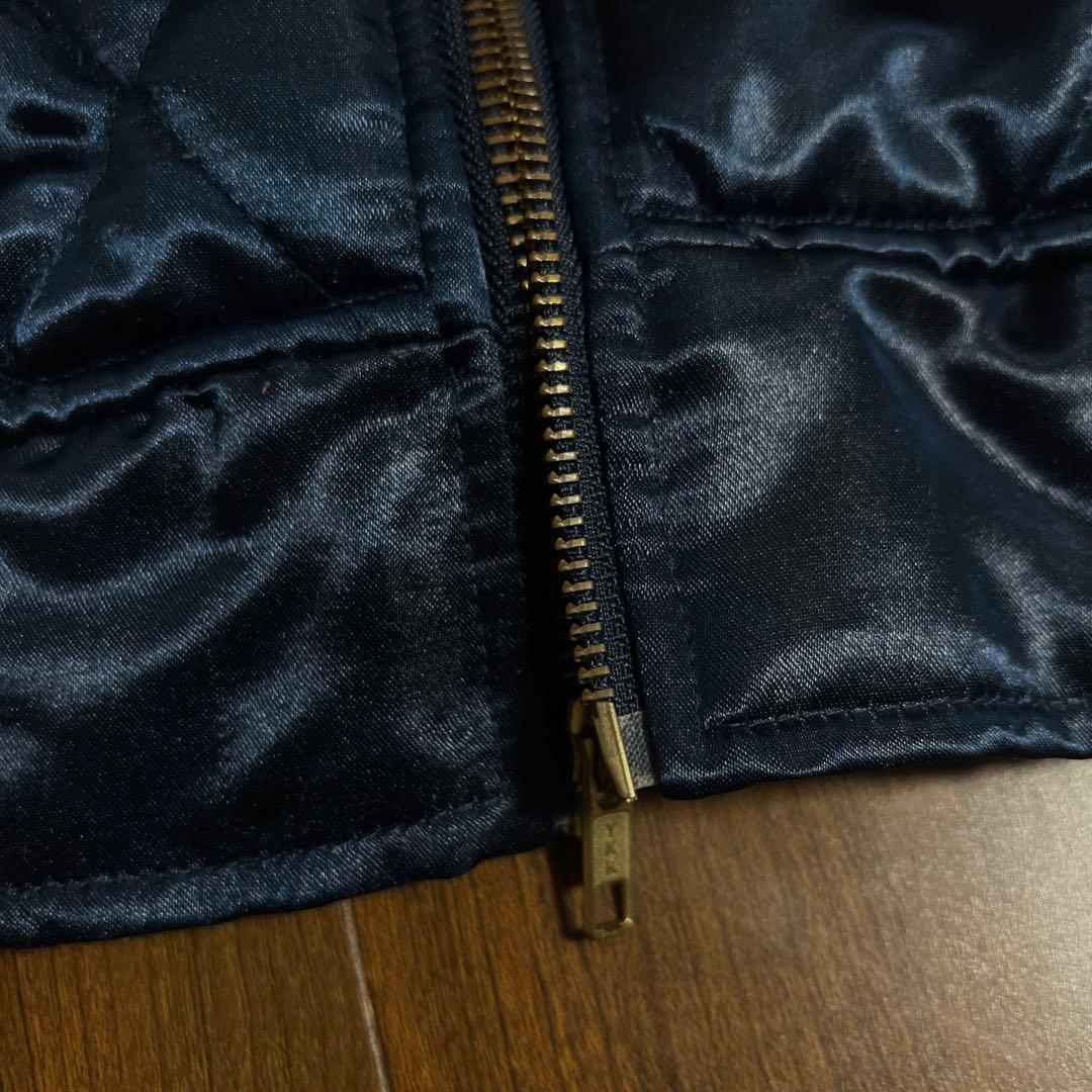 シュプリーム　Quilted Satin Bomber 13aw スカジャン