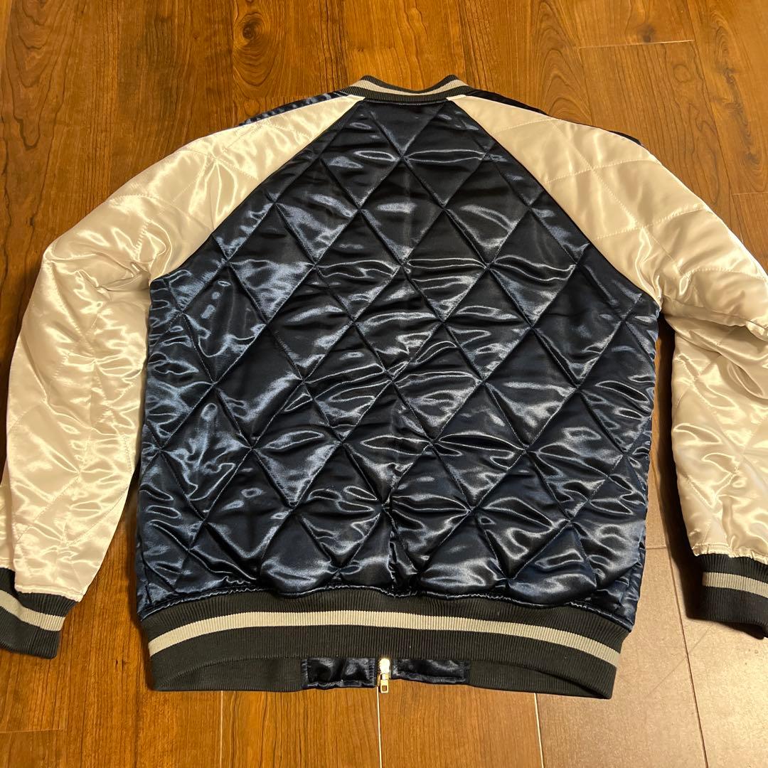 シュプリーム　Quilted Satin Bomber 13aw スカジャン