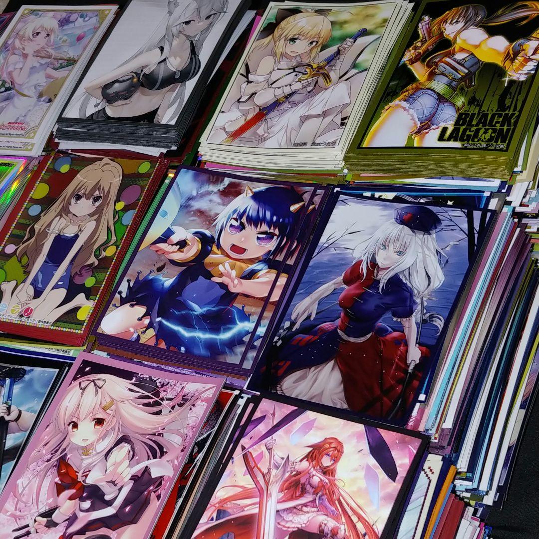 トレカスリーブ　女性キャラのみ/多作品　まとめ売り【約6500枚】