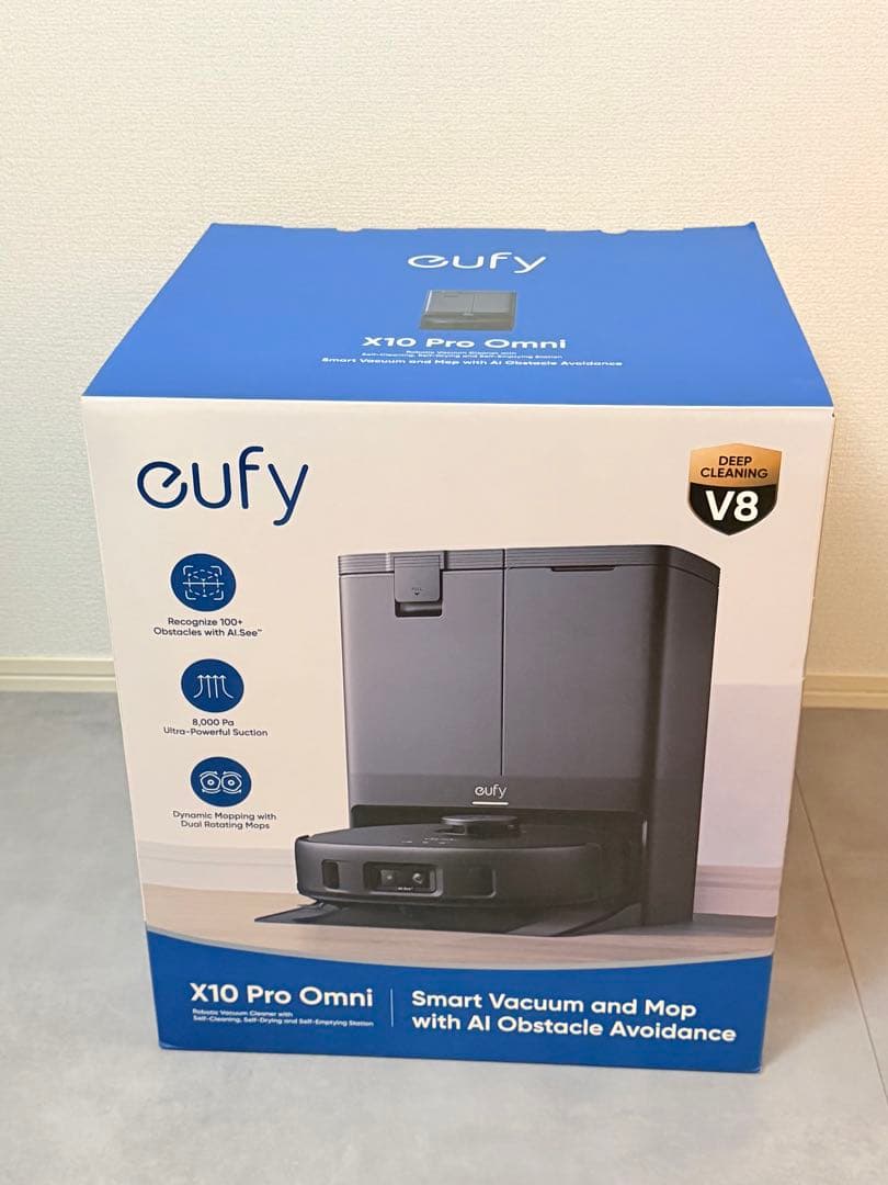 【バイキンマン☆】Anker Eufy X10 Pro Omni