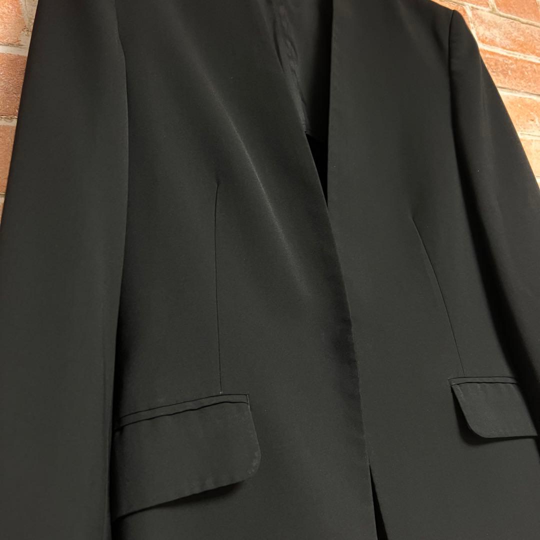 プラステ　ソウモウライク2wayストレッチスーツセットアップ　ノーカラー　洗える