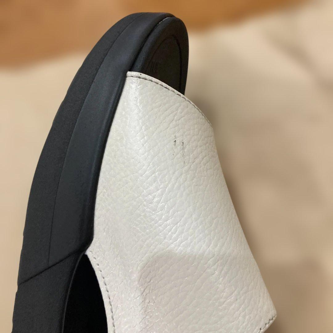 HEY POSE サンダル　ヘイポーズ　ホワイト　白　クリーム