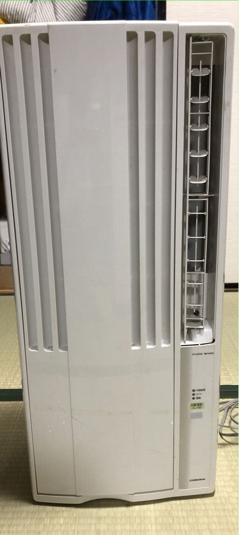 CW-1619窓用エアコン ホワイト.動作確認済み