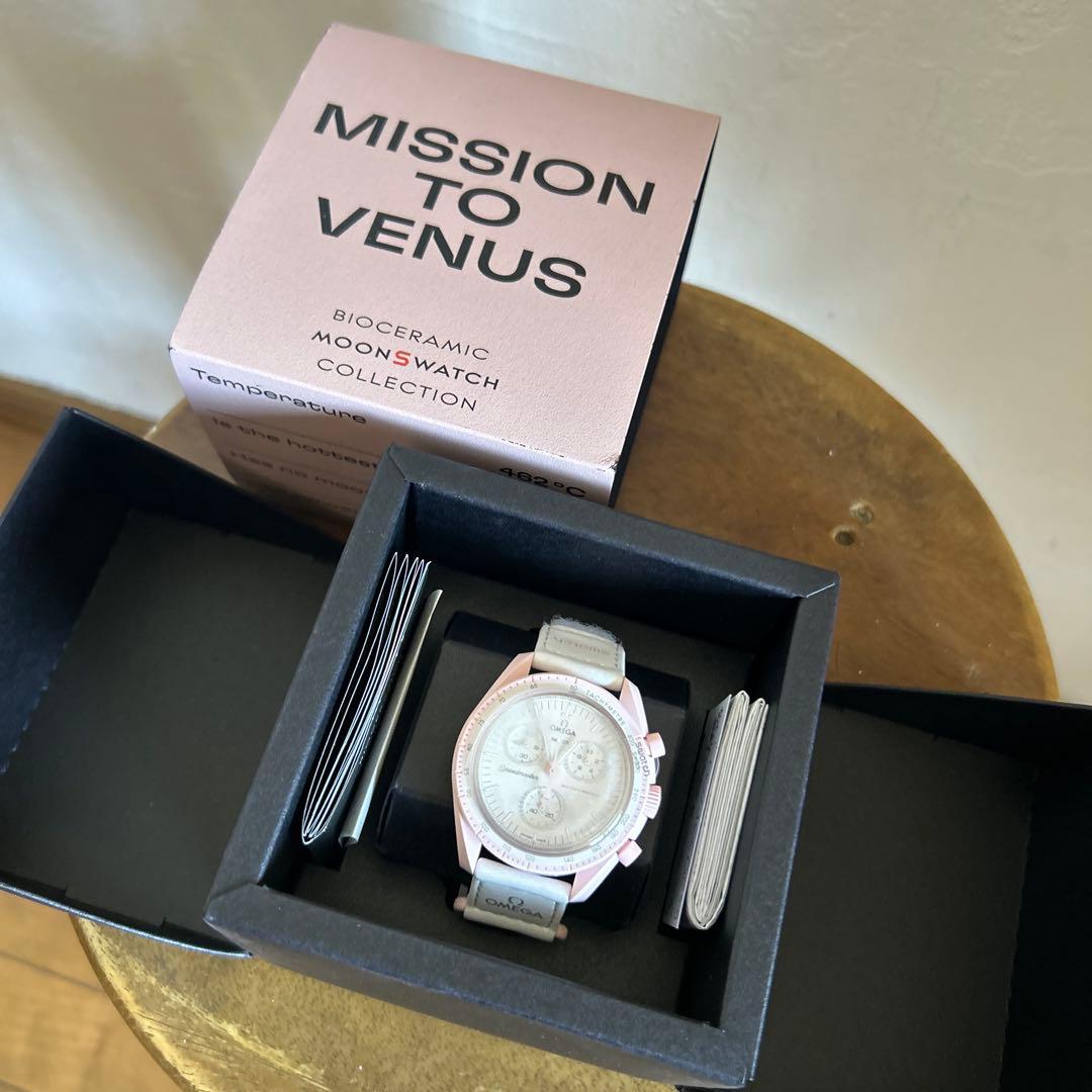 新品Mission to Venus Bioceramic Moonswatch