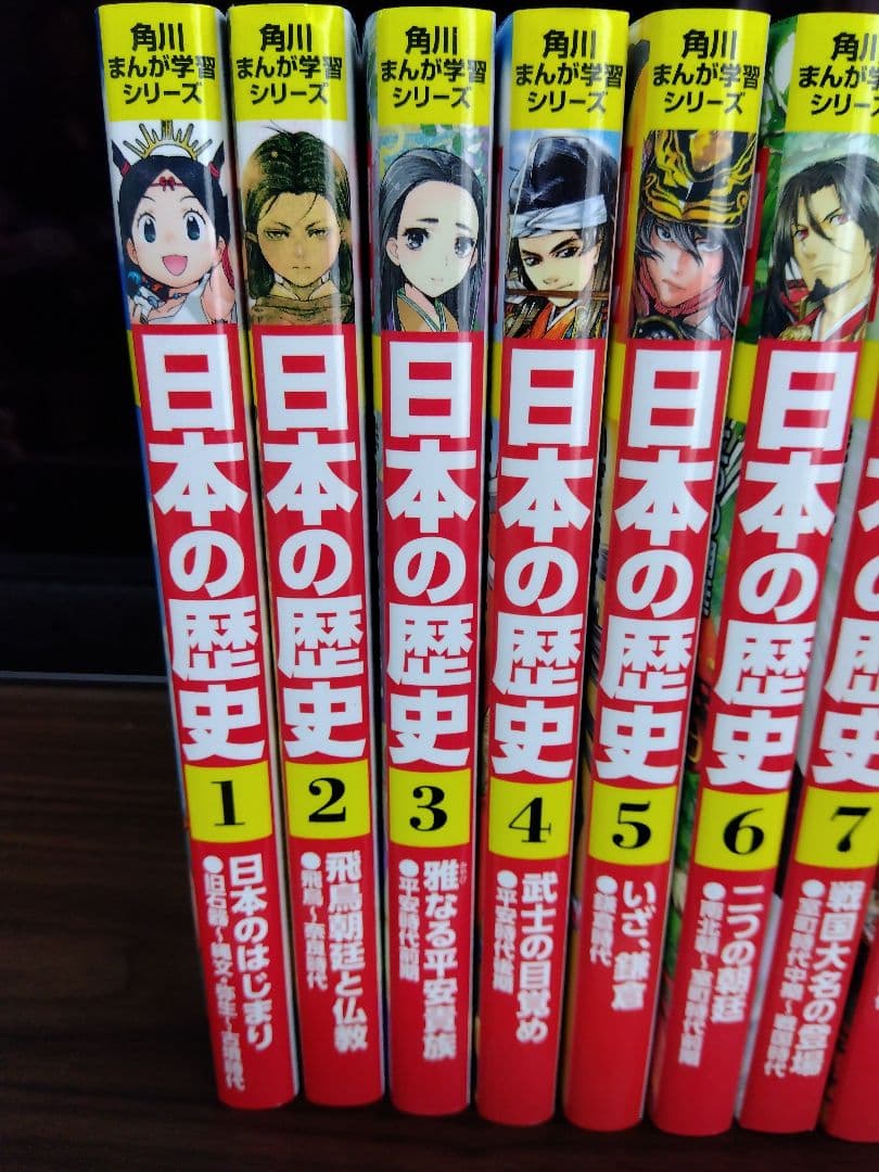 【美品】角川まんが学習シリーズ 日本の歴史 2019全15巻+別巻4冊セット