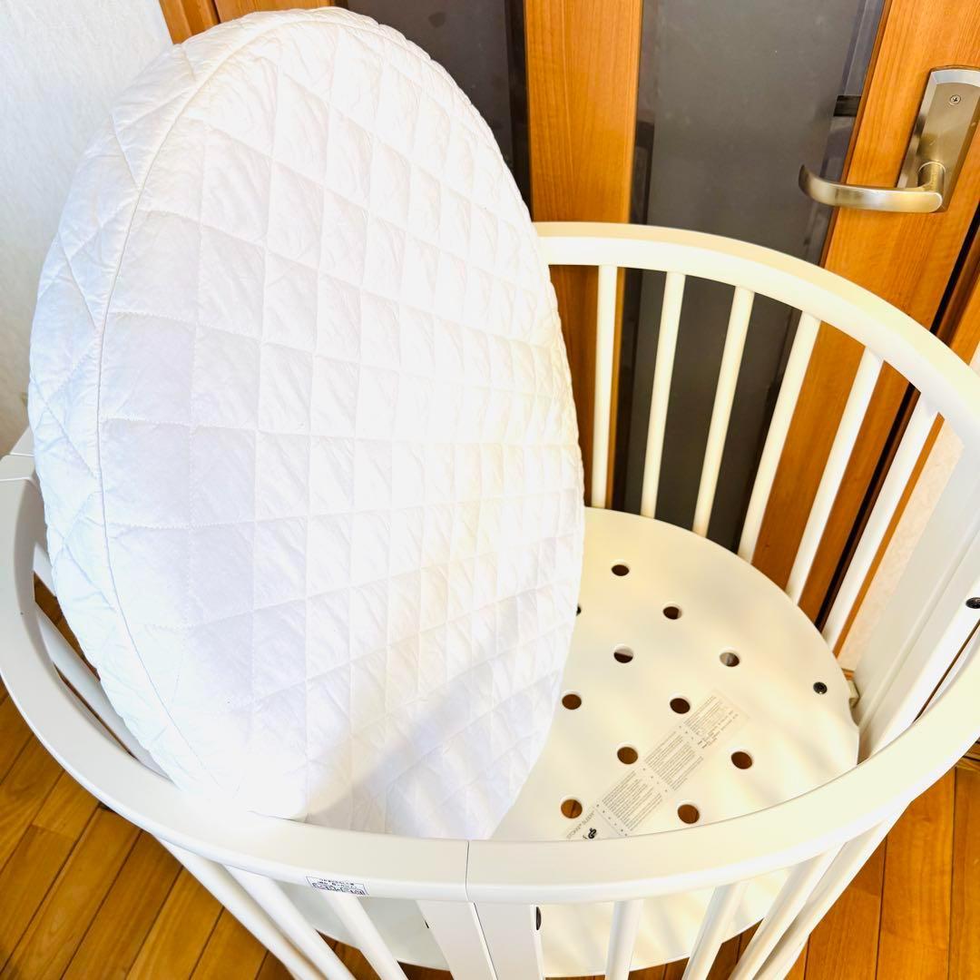 【極美品】スリーピーベッド　ミニベッド　マット２個　新品マット付き