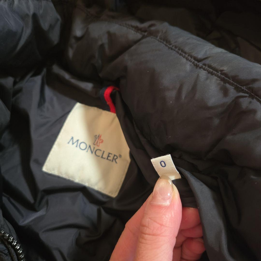 Moncler ネイビー ダウンジャケット サイズ0