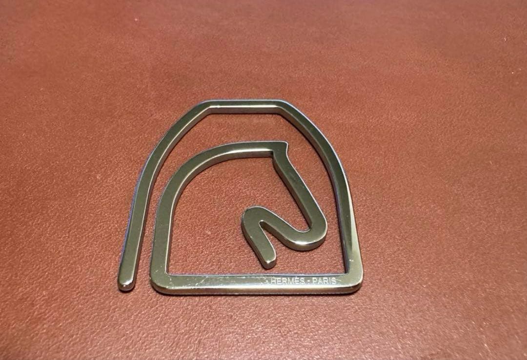 エルメス　HERMES マネークリップ　エケストル　馬　シュヴァル