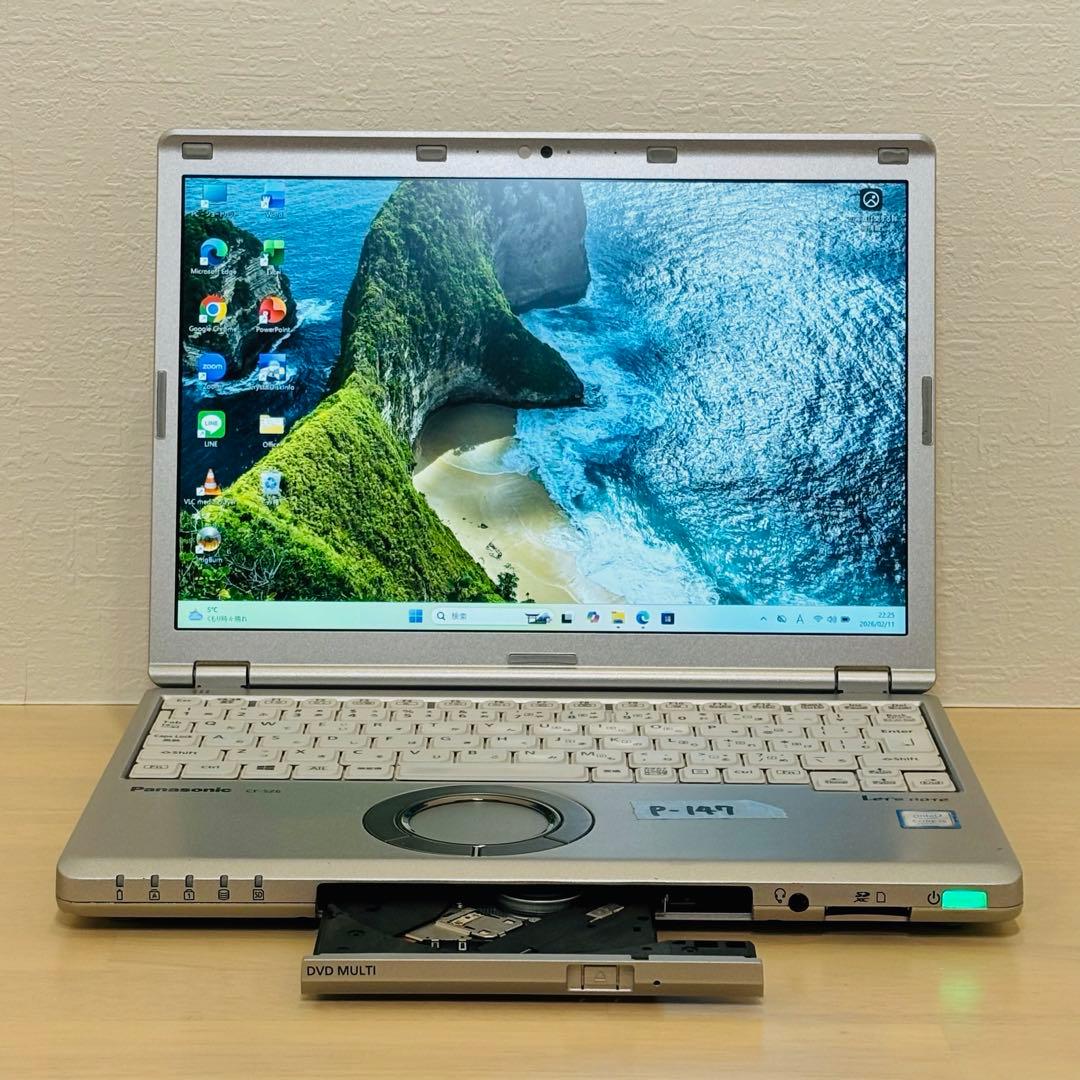 新品 SSD レッツノート Windows11 DVD オフィス付き P-147