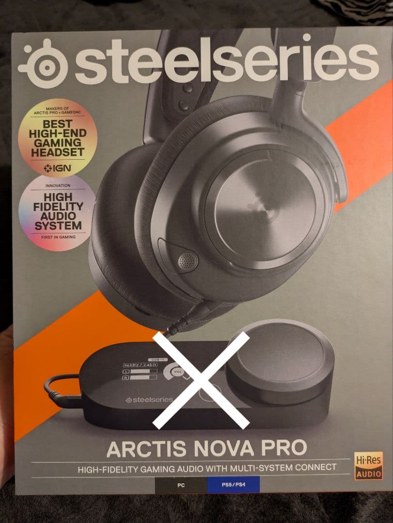 SteelSeries Arctis Nova Pro 本体のみ