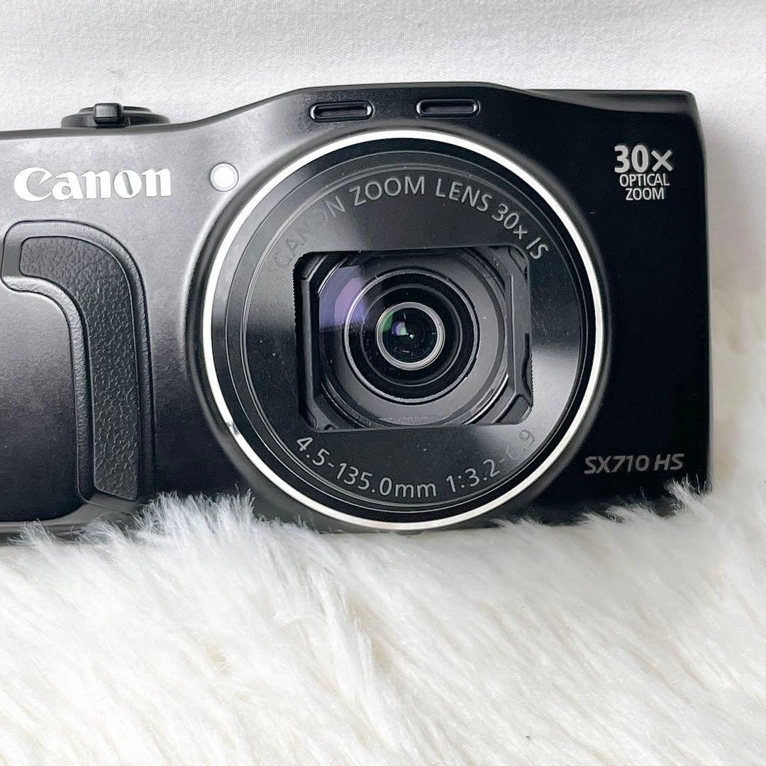 【美品】Canon SX710 HS コンパクトデジタルカメラ 30倍ズーム
