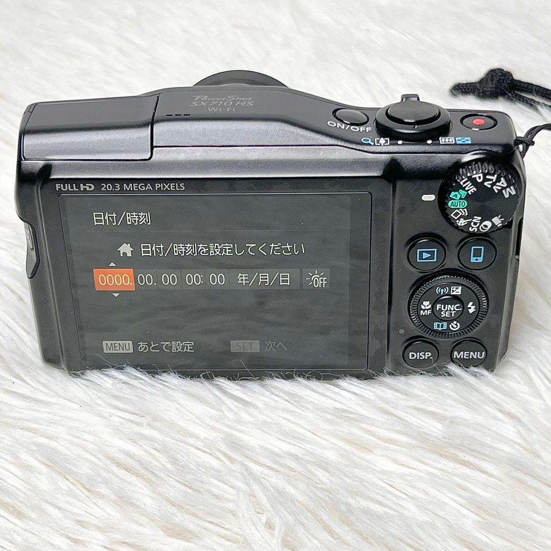 【美品】Canon SX710 HS コンパクトデジタルカメラ 30倍ズーム