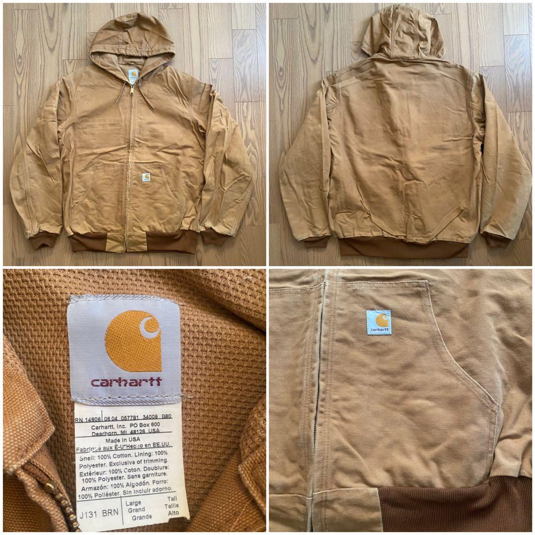 90s 美品 carhartt カーハート アクティブジャケット USA製 L