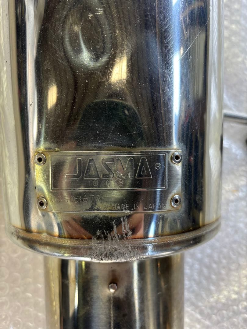 リアマフラー社外 ガナドール ANH15W アルファードチタン JASMA