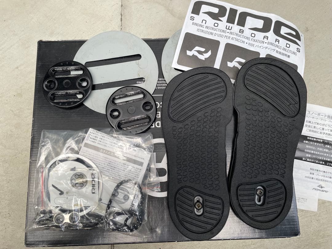スノーボード　ビンディング ride