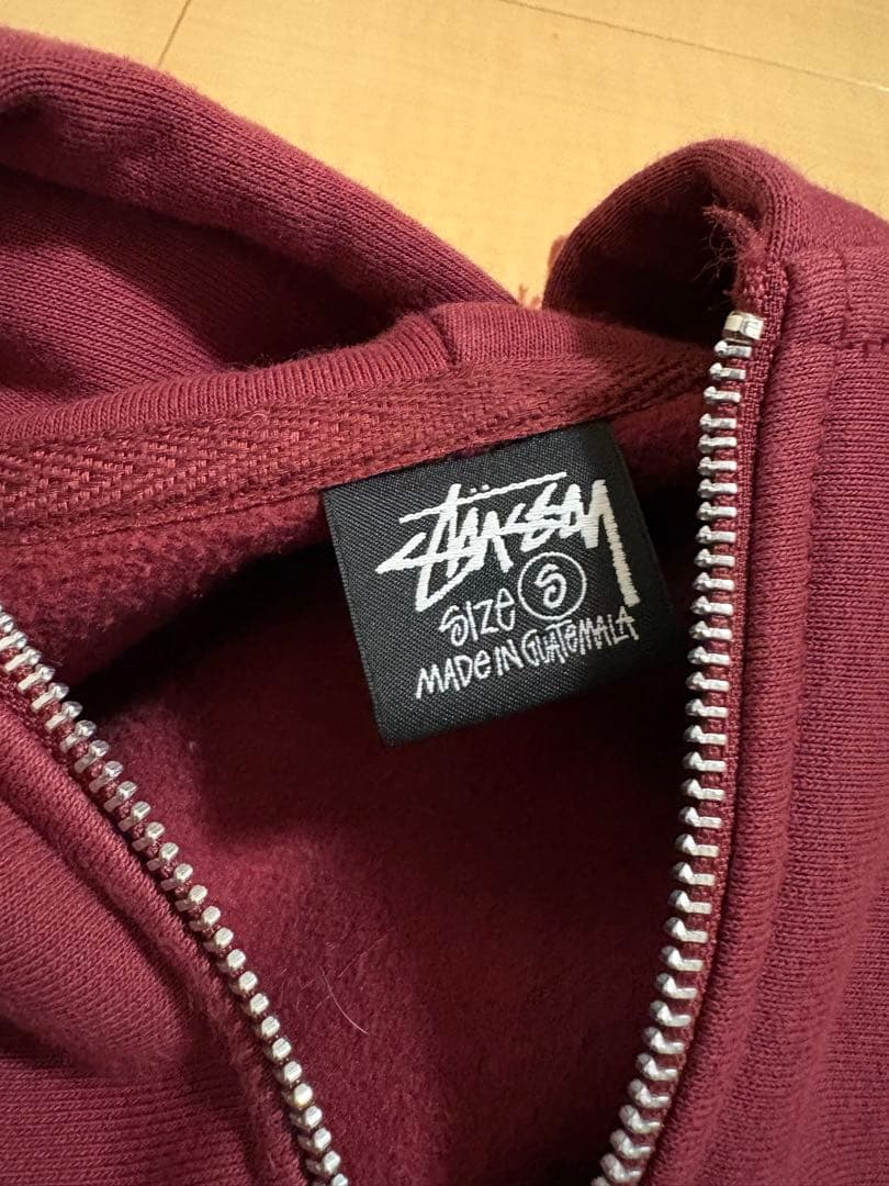 stussy ミラージップ パーカー S