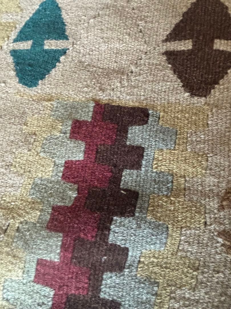 ヴィンテージ キリム　大判　手織り