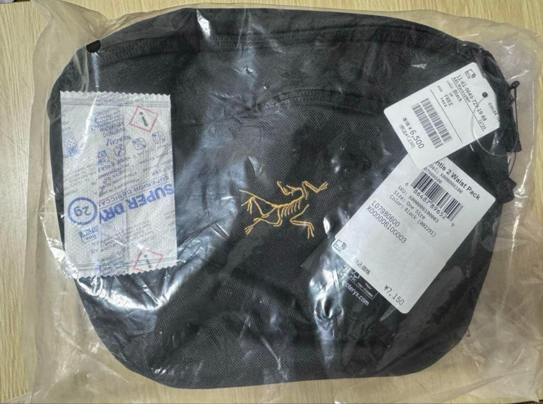 バッグ ARC'TERYX Mantis 2 Waistpack \"Black\"