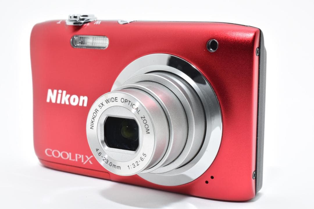 《 ほぼ新品 》 ニコン　Nikon COOLPIX A100 レッド