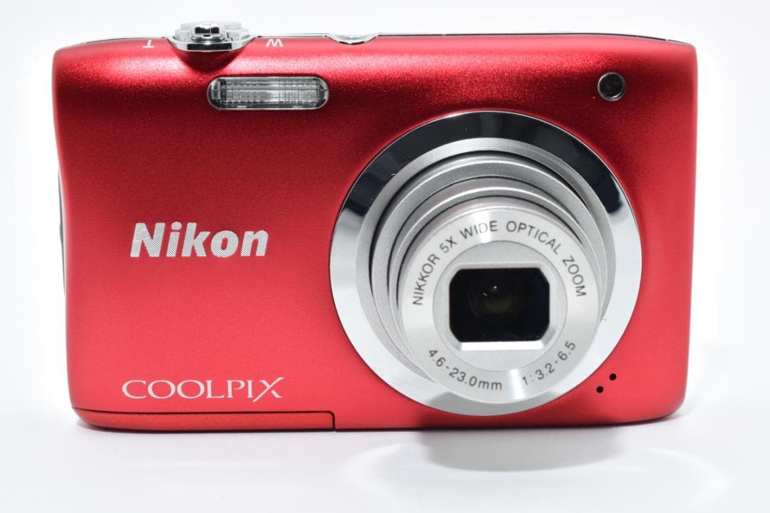 《 ほぼ新品 》 ニコン　Nikon COOLPIX A100 レッド