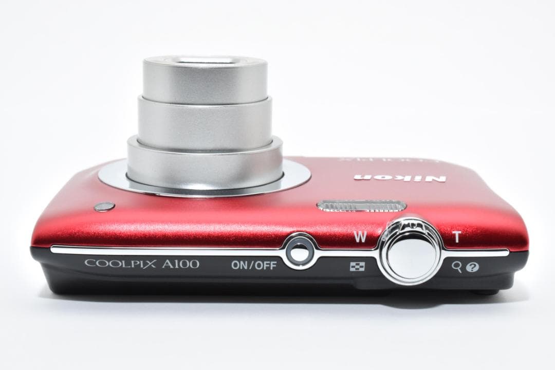 《 ほぼ新品 》 ニコン　Nikon COOLPIX A100 レッド