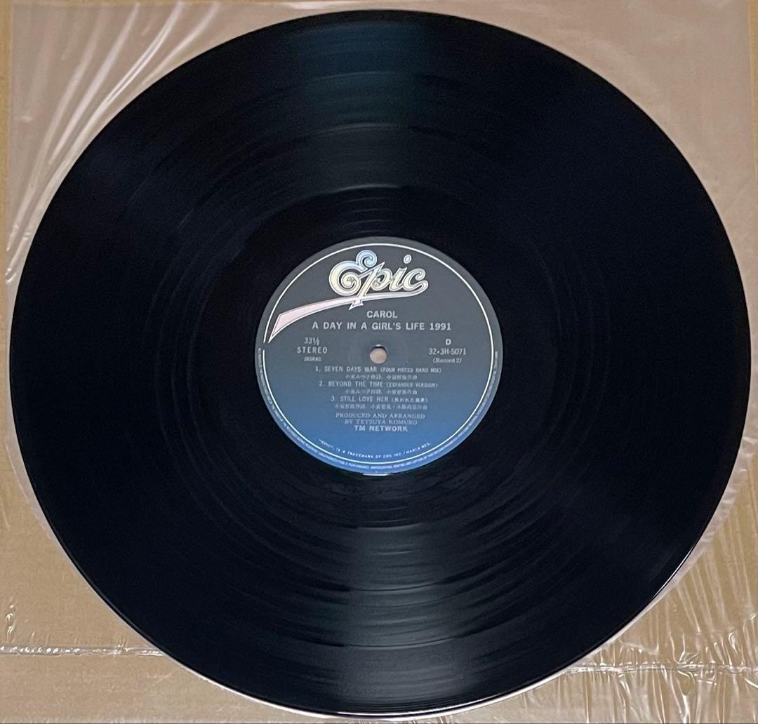 TM NETWORK CAROL レコード LP 2枚組
