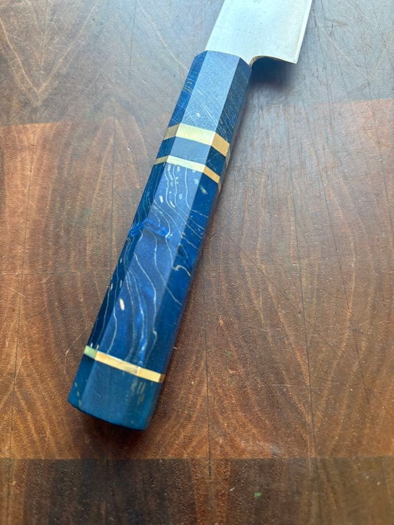 高鳳　和ペティナイフ　150mm 包丁　全鋼　ステンレス　スタビライズウッド