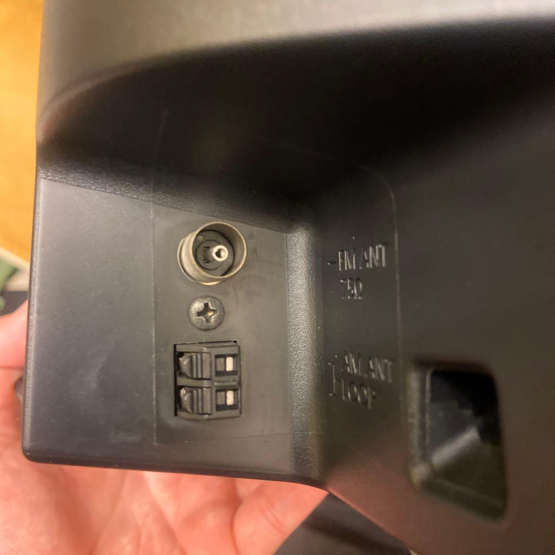 Panasonic ブラック スピーカー黒SC-HC320 リモコン付　コード無