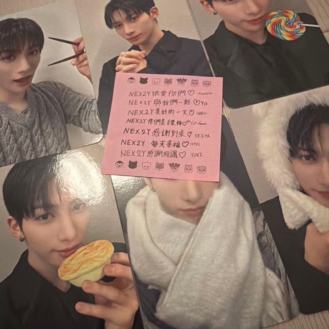 NEXZ 特典トレカ MAKESTAR メクス 台北 マカオ 6枚セット ユウ