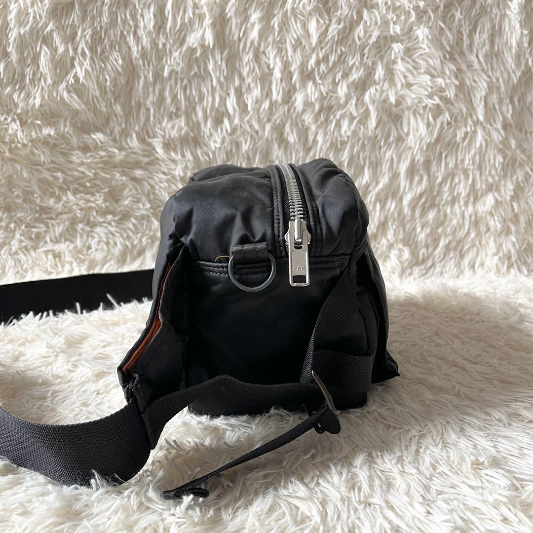 ⭐️未使用級⭐️　PORTER　TANKER　ボディバッグ　ウエストバッグ　黒