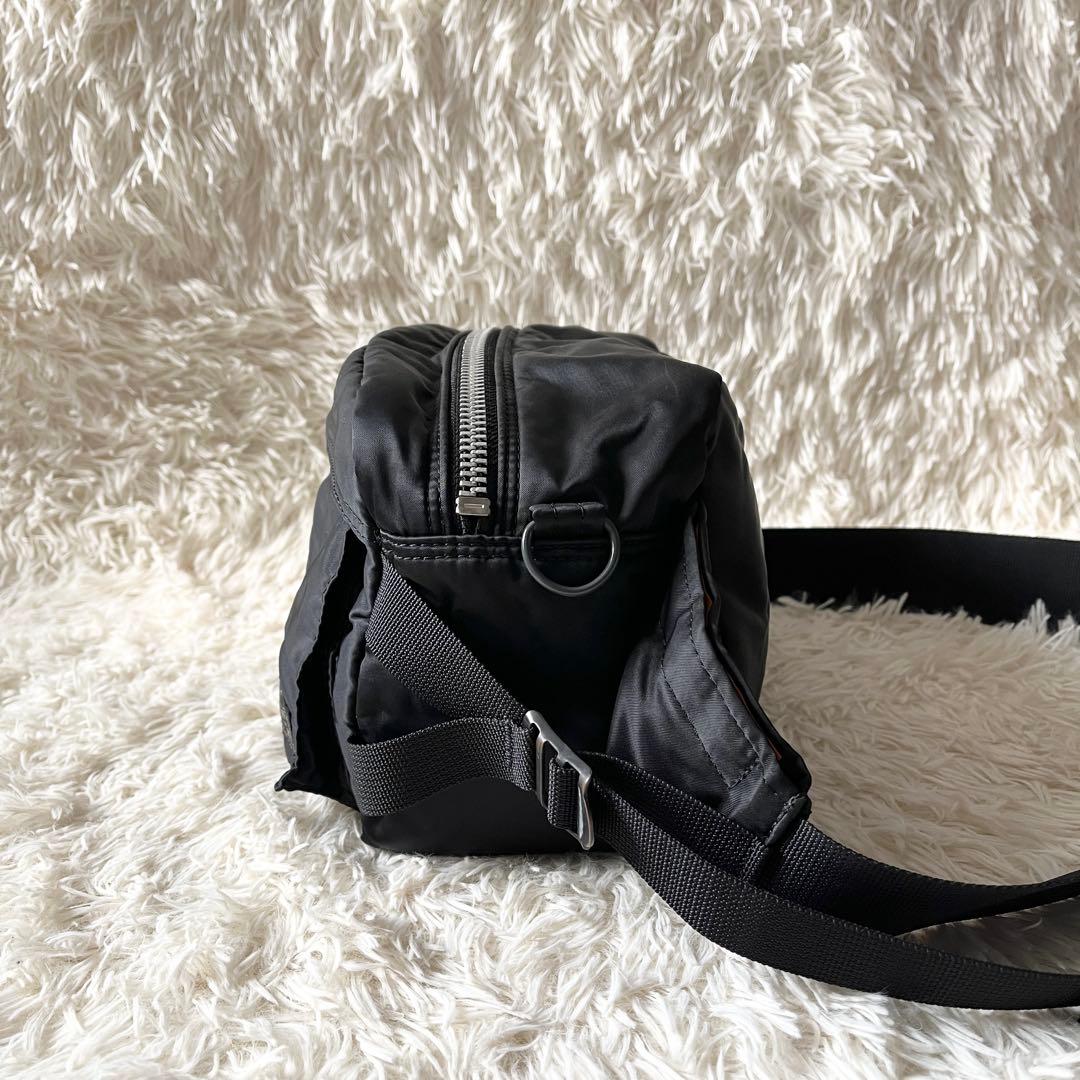 ⭐️未使用級⭐️　PORTER　TANKER　ボディバッグ　ウエストバッグ　黒