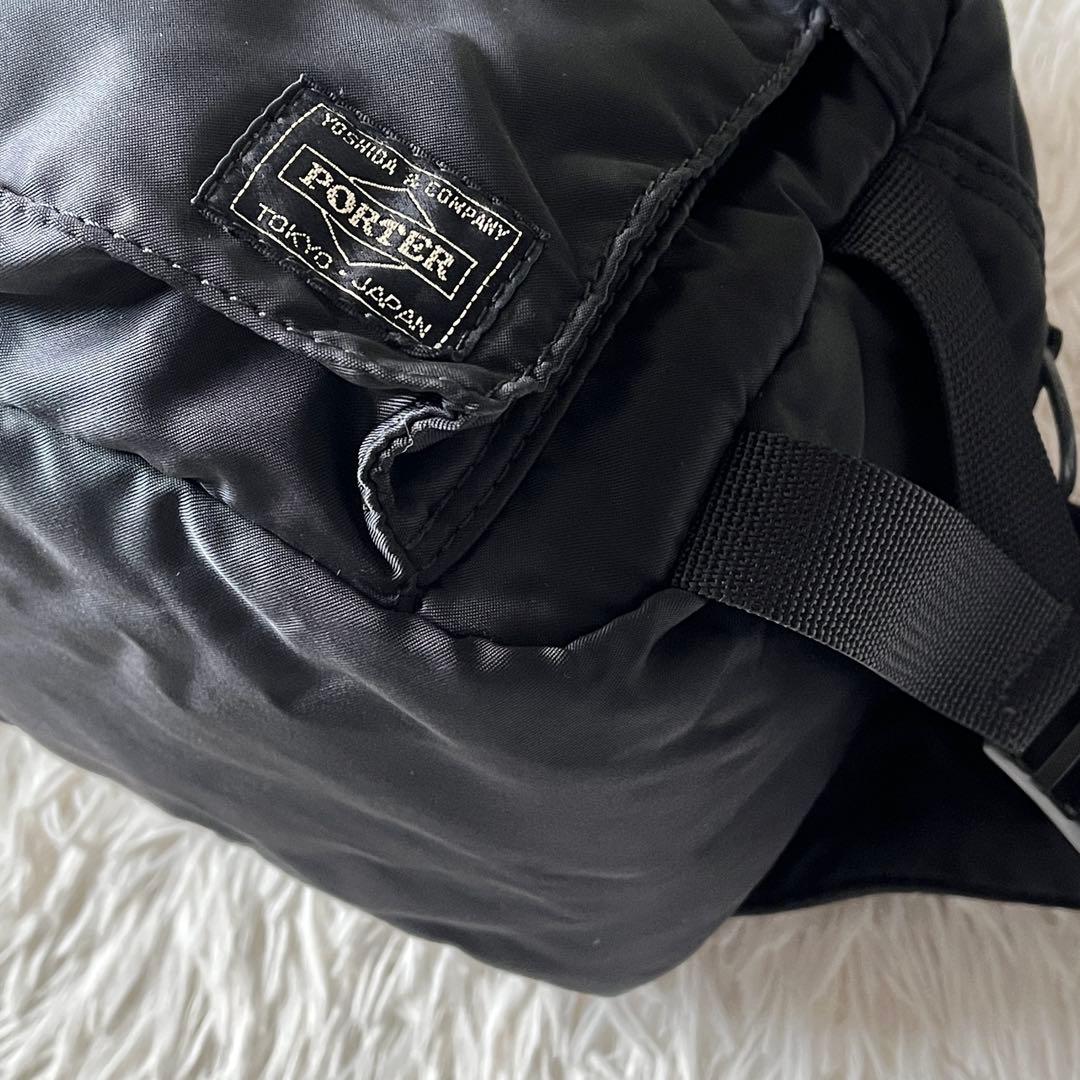 ⭐️未使用級⭐️　PORTER　TANKER　ボディバッグ　ウエストバッグ　黒