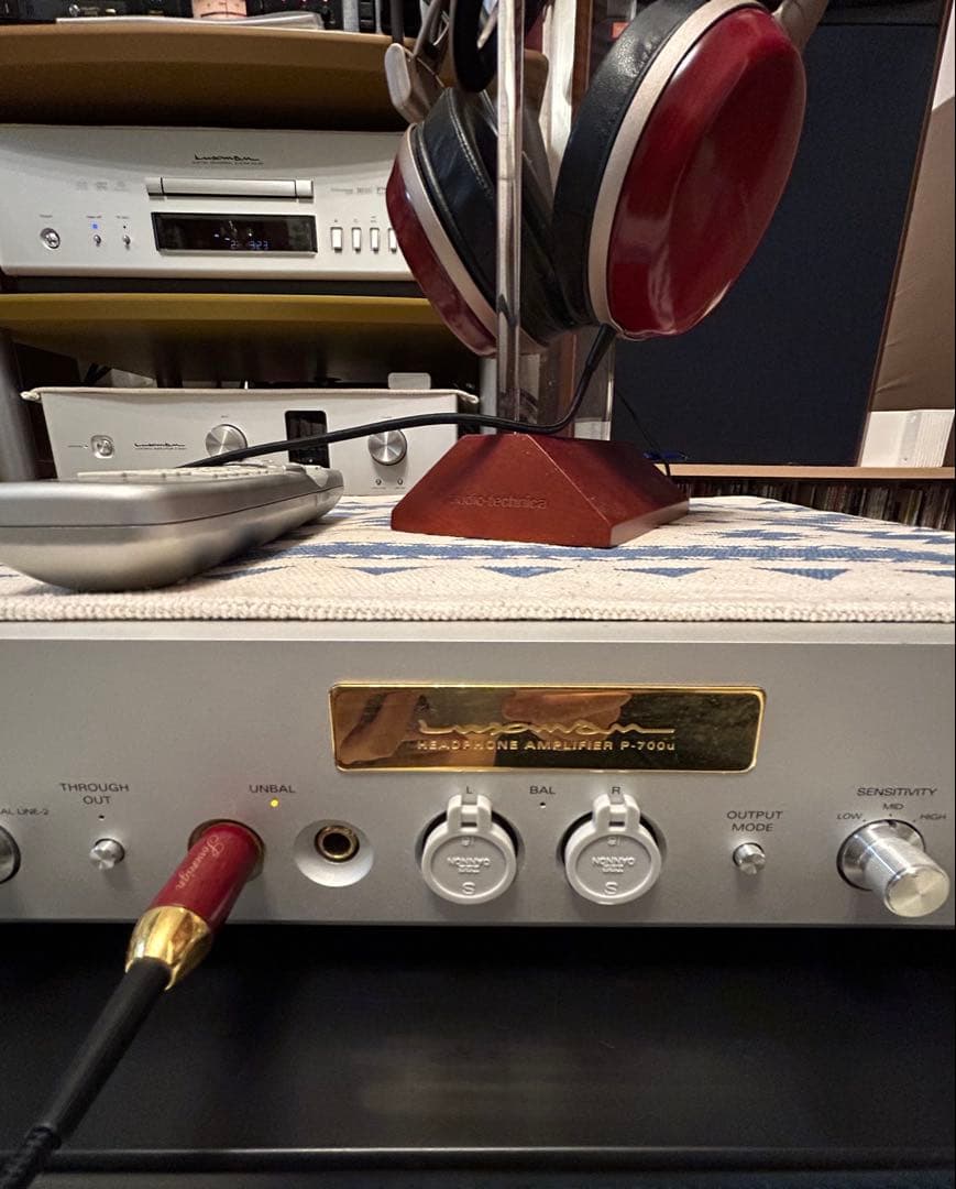 LUXMAN ラックスマン　P-700u ヘッドホンアンプ