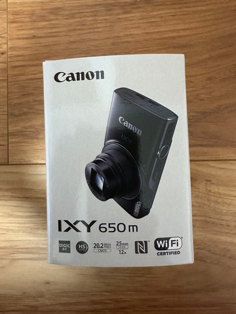 【新品未使用】Canon IXY 650 m ブラック キヤノン コンデジ