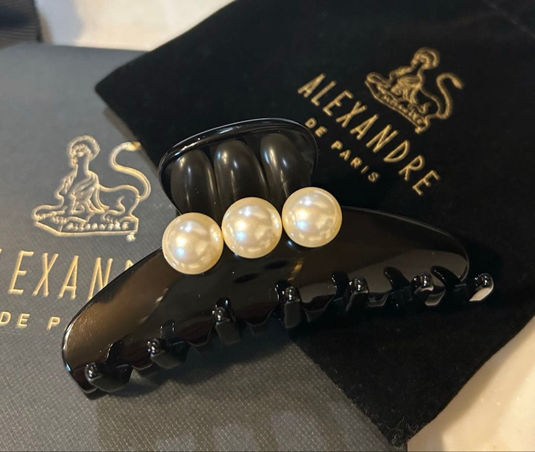 アレクサンドルドゥパリ パールクリップ M