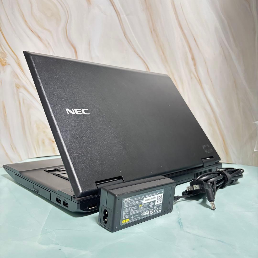 【完品】激安！オフィス付！NEC メモリ4GB★Win11Pro★爆速SSD