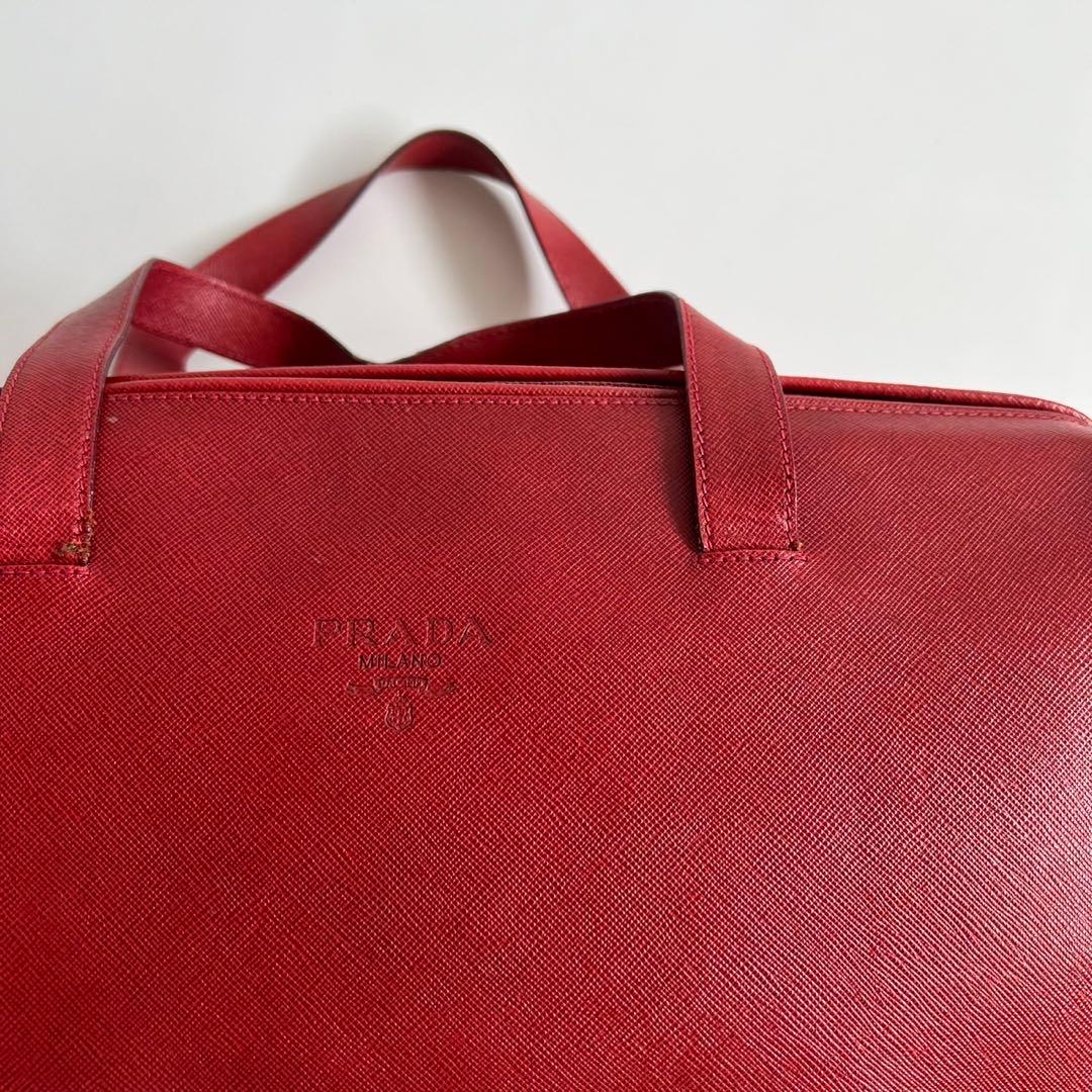 バッグ PRADA SAFFIANO LEATHER MINI BOSTON BAG
