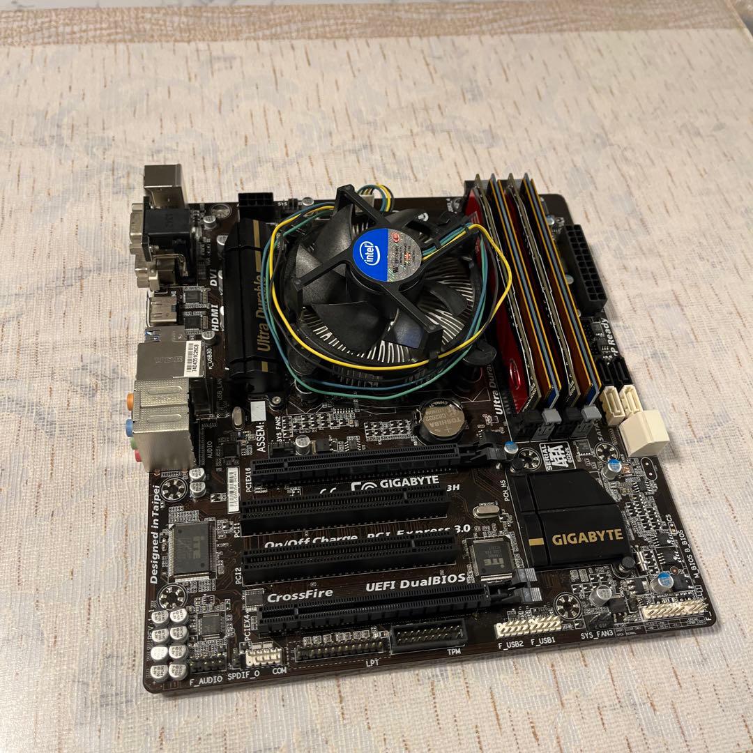 中古　自作PCパーツセット i5-4440 RX570