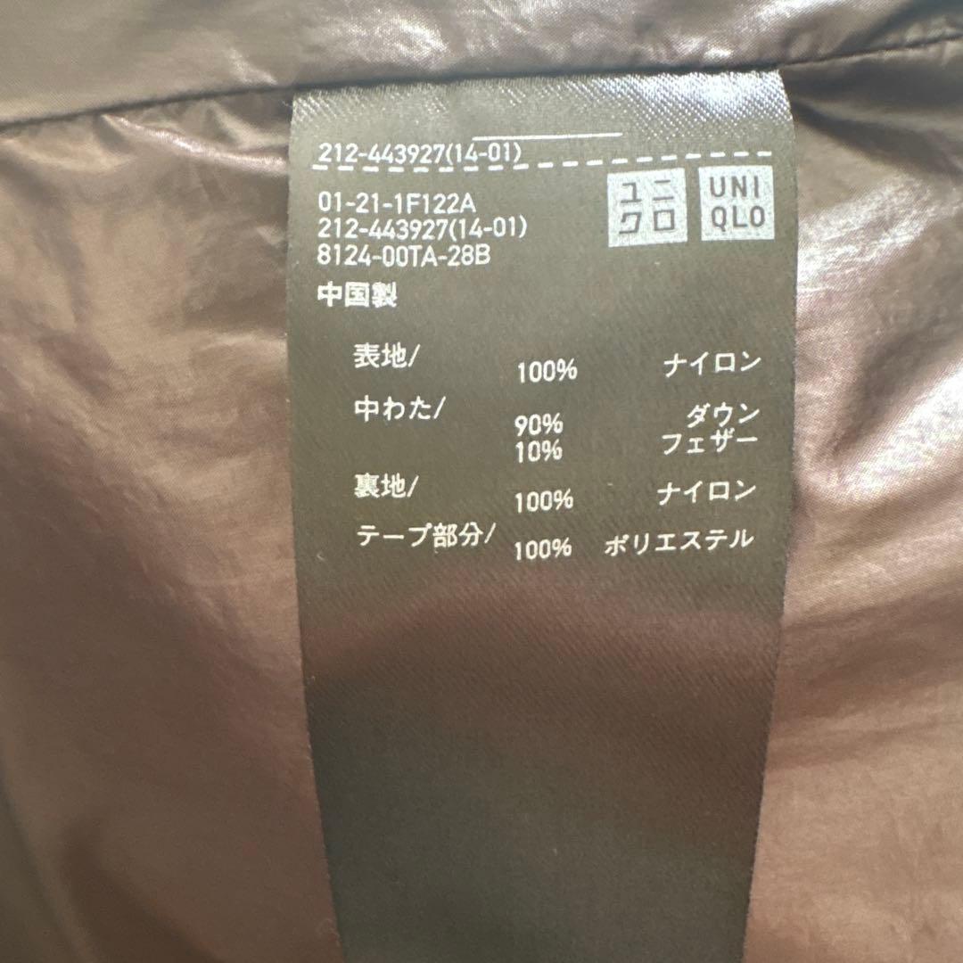 UNIQLO+J　ジル・サンダーコラボ フード付ブラックダウンジャケット