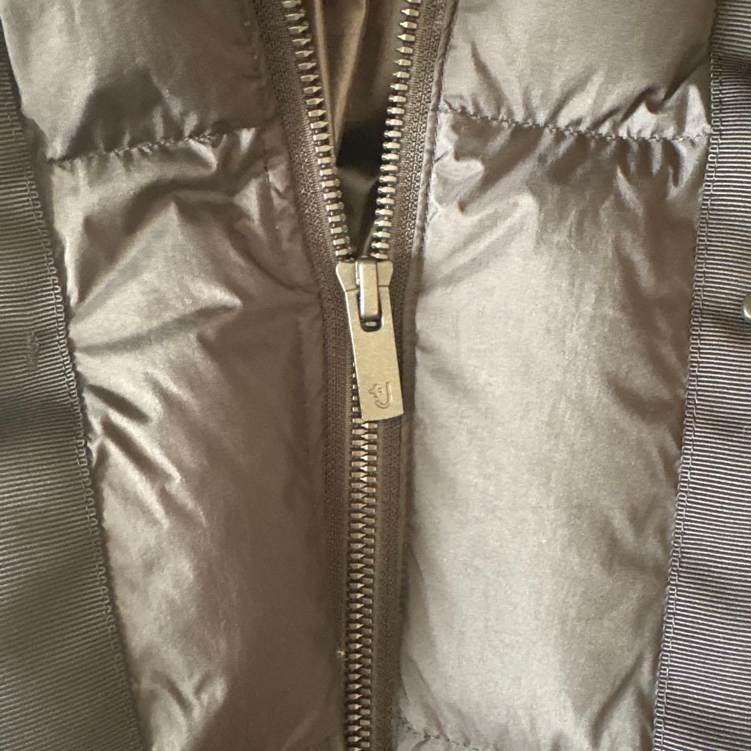 UNIQLO+J　ジル・サンダーコラボ フード付ブラックダウンジャケット