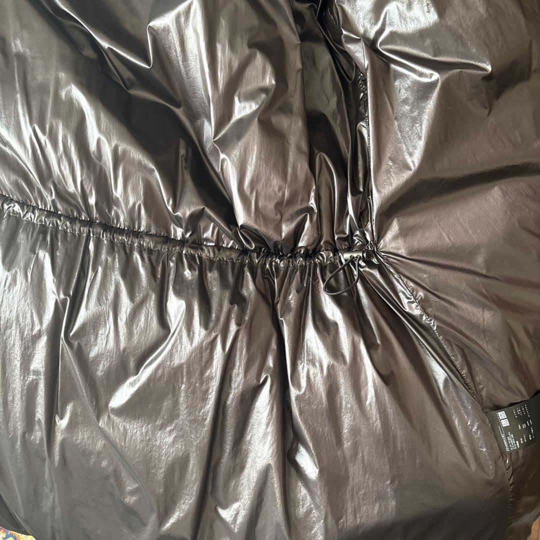 UNIQLO+J　ジル・サンダーコラボ フード付ブラックダウンジャケット