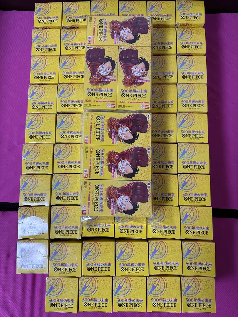 ワンピースカード　５００年後の未来６５BOXテープ付き