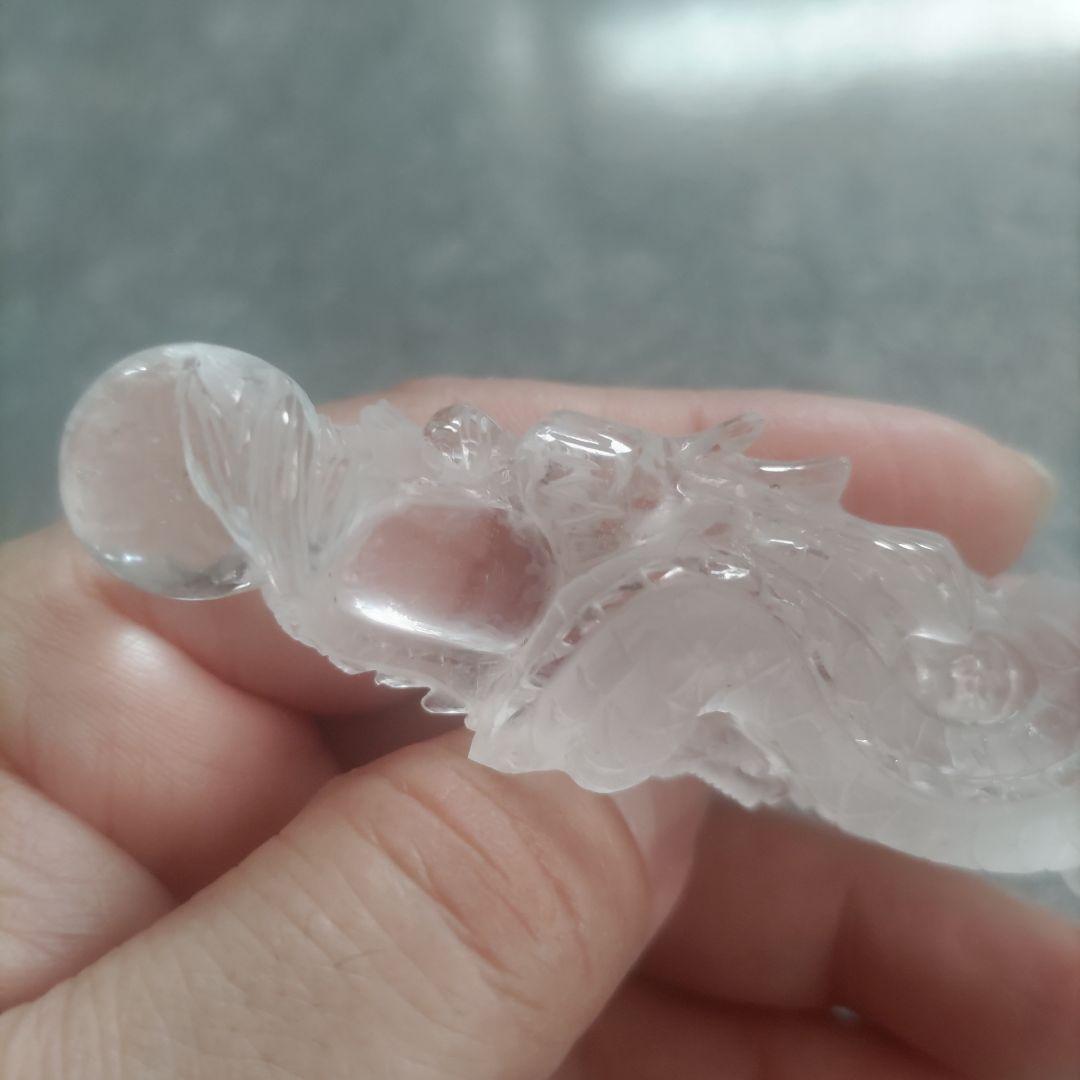 水晶　龍　希少　昇り龍　龍神様