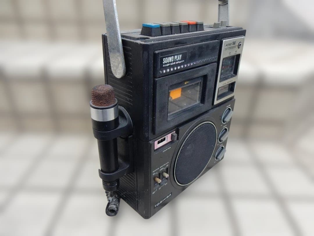 昭和レトロ ラジカセ３台ジャンク、RT-560 KR-2500 RC-212